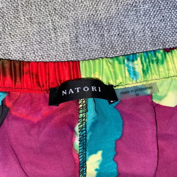 New Satin Natori Suisai Lounge Pant - M - Picture 4 of 7